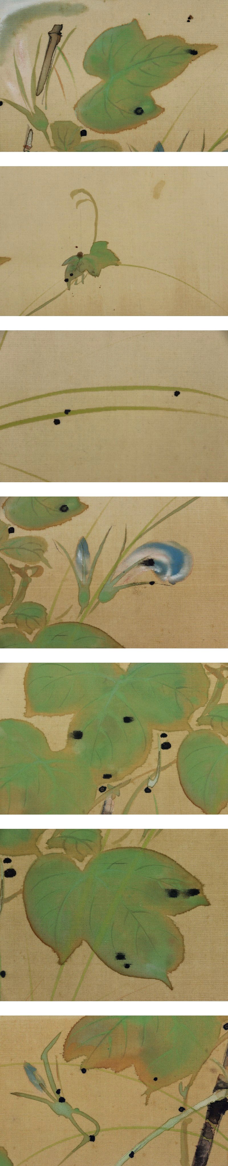 名品【真作】兼本春篁【新涼】◇絹本◇共箱◇掛軸 w07214 的详细信息