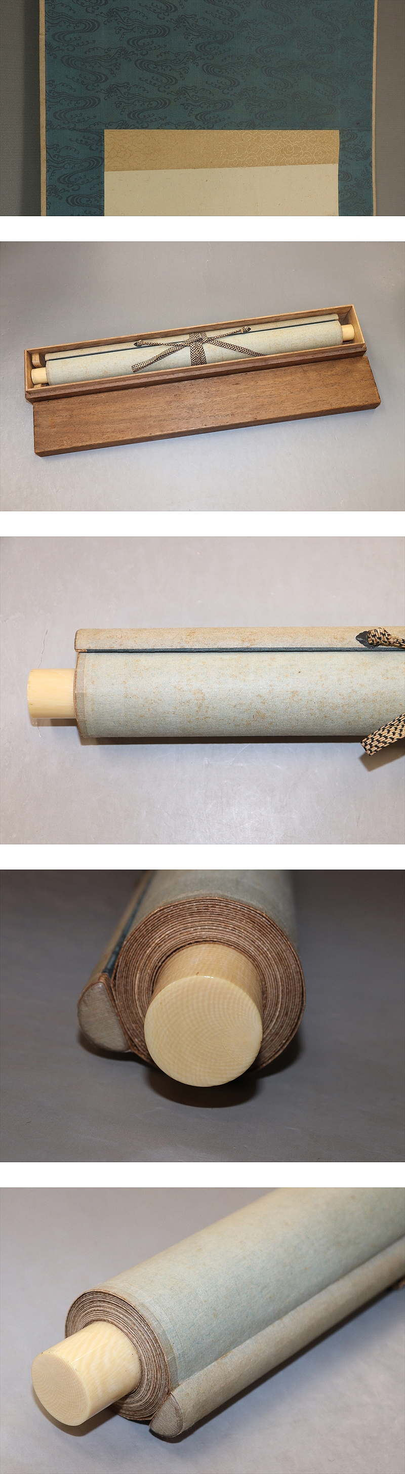 橋本関雪◇紙本◇合箱◇掛軸 u03073